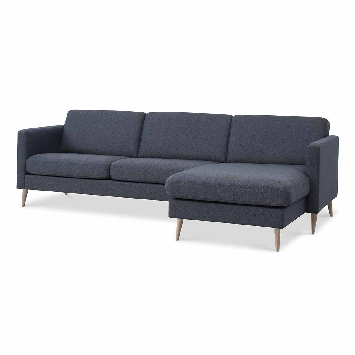 Aske Sofa med Chaiselong Navy (vendbar)