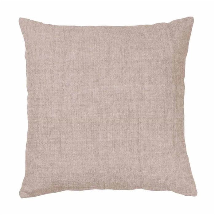 Linen Cushion - Antique Rose 50x50 cm