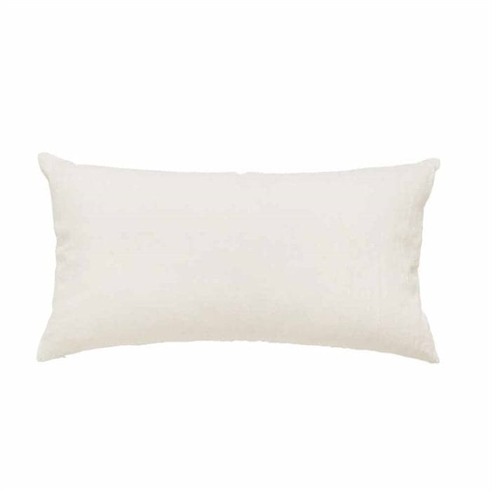 Linen Gable Cushion - Ivory 50x90cm