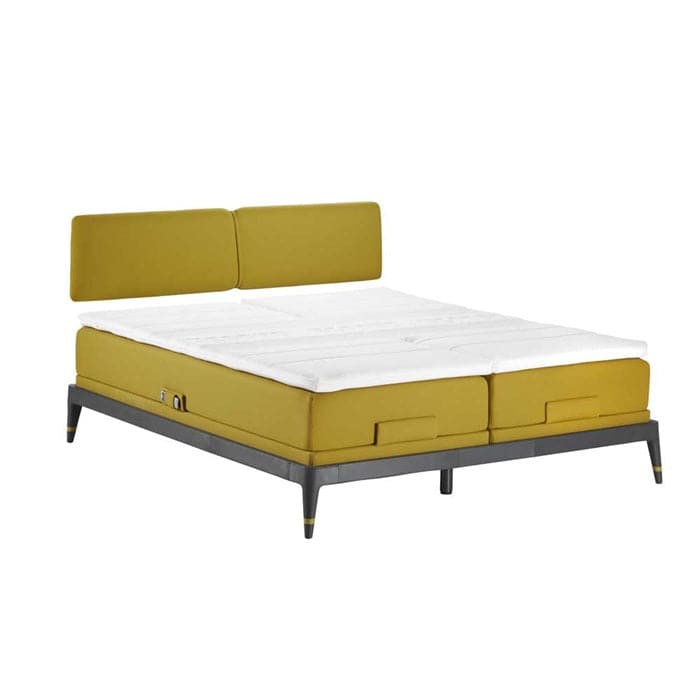 Ecobed 180x200 cm Mustard Yellow - 100% Genanvendelig seng