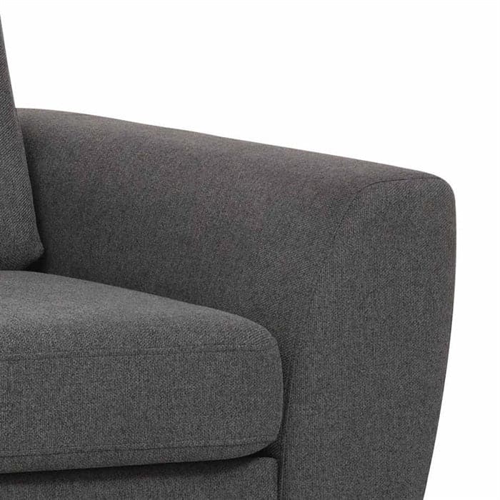 Hannah 3D-XL Sofa med chaiselong Antracit (vendbar)