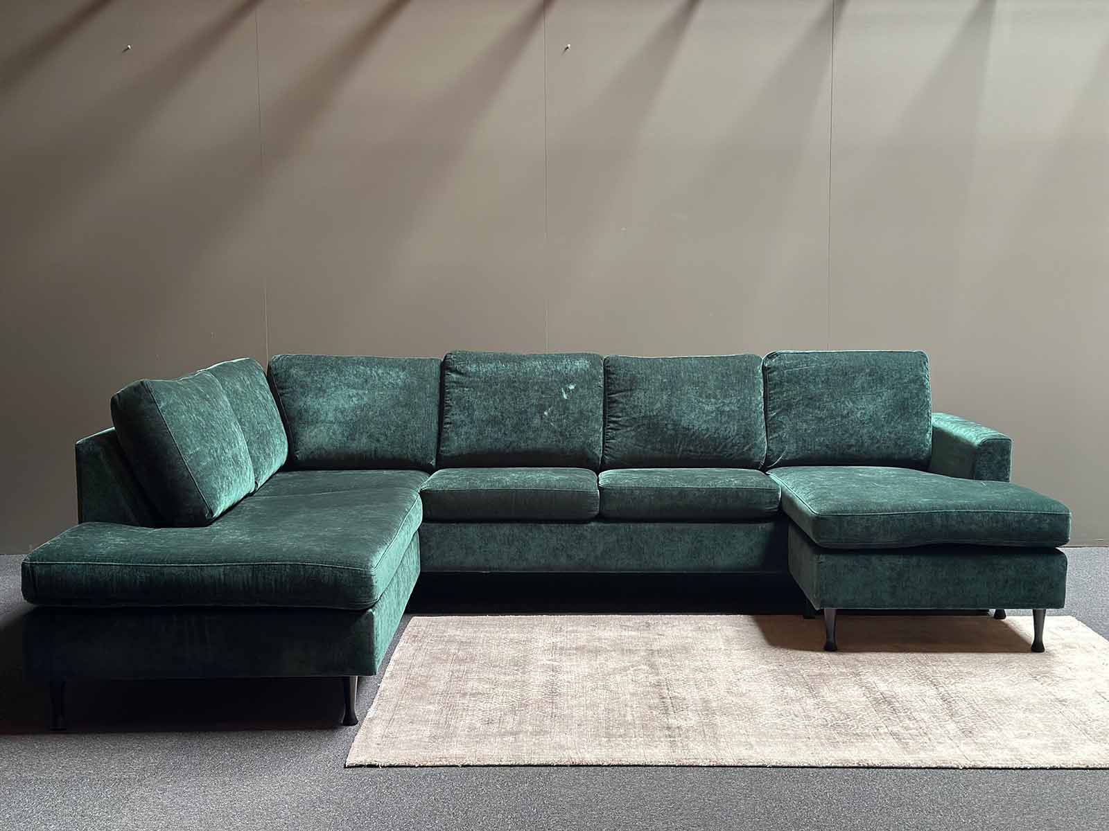 Dublin U-sofa m/ Chaiselong og Open-end