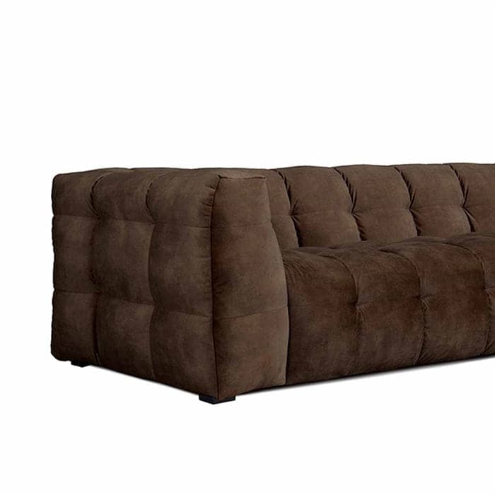 Michelin 3 personers sofa - Mørk brun