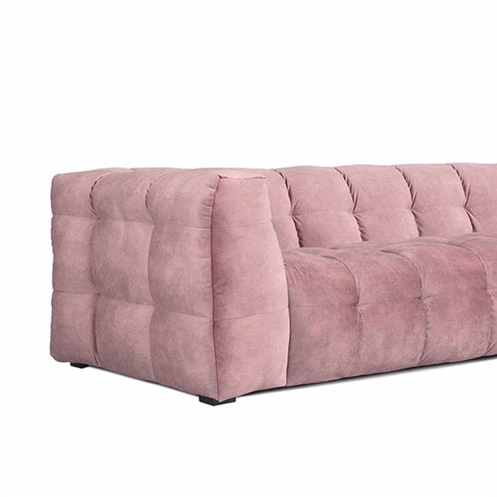 Michelin 3 personers sofa - Rosa