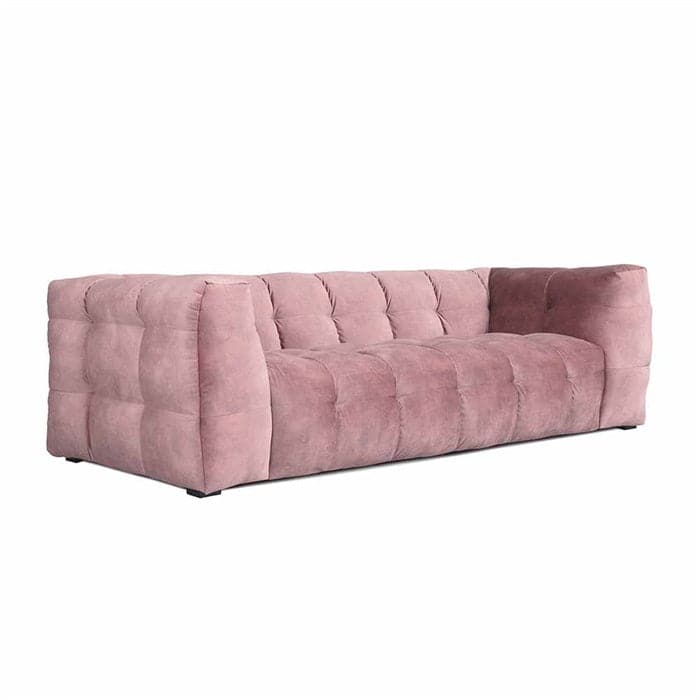 Michelin 3 personers sofa - Rosa