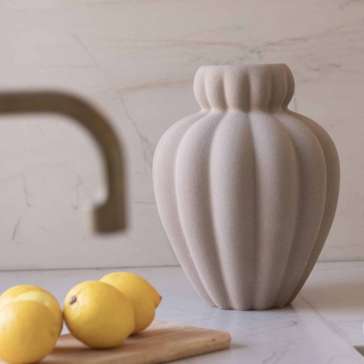 Penelope Vase Sand - Small