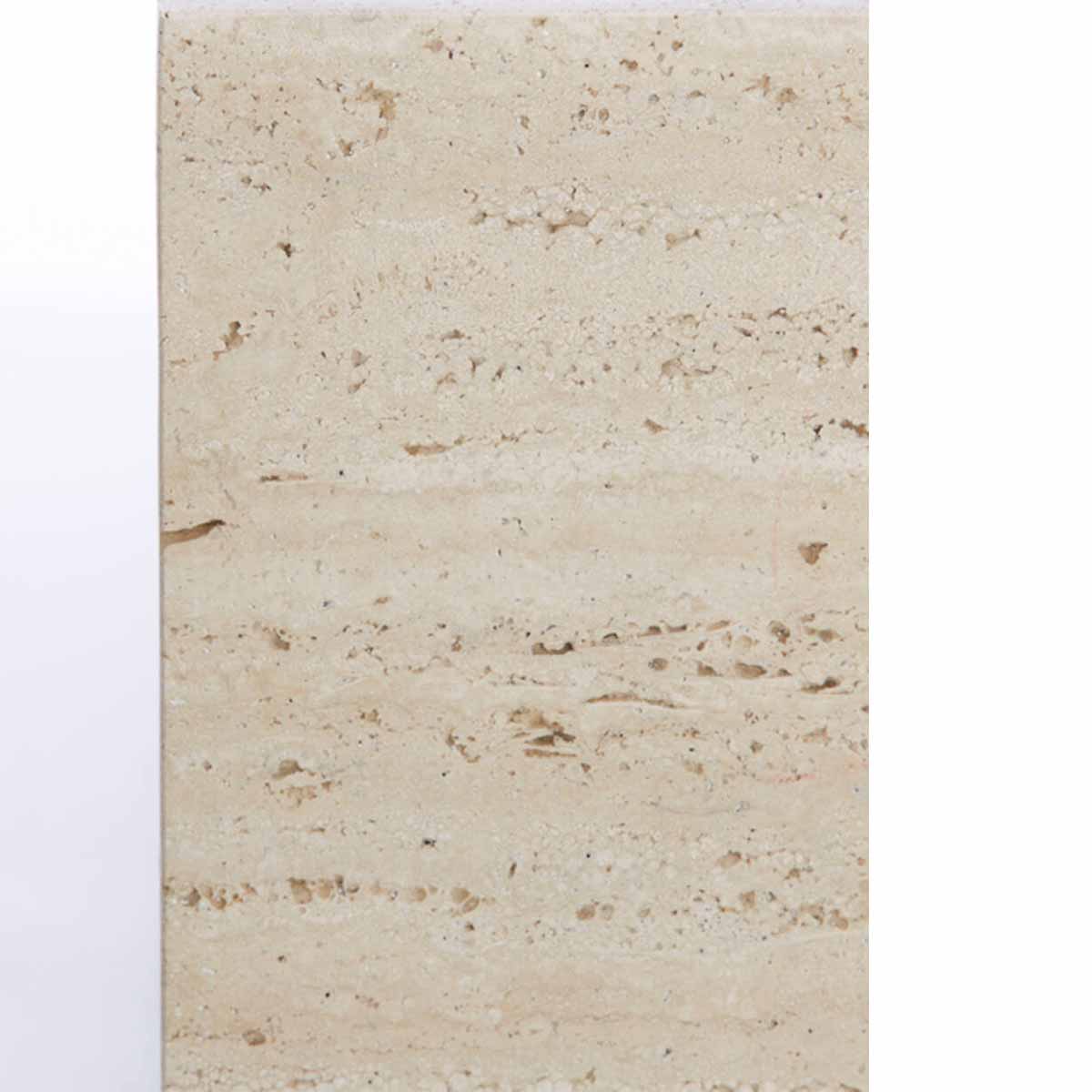 Sidebord model Roshan -Travertine Sand -Antique stel