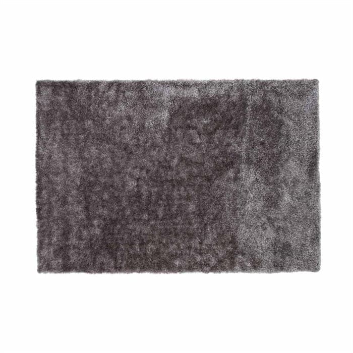 Bomuld Polyester Tæppe i brunt - Flere størrelser