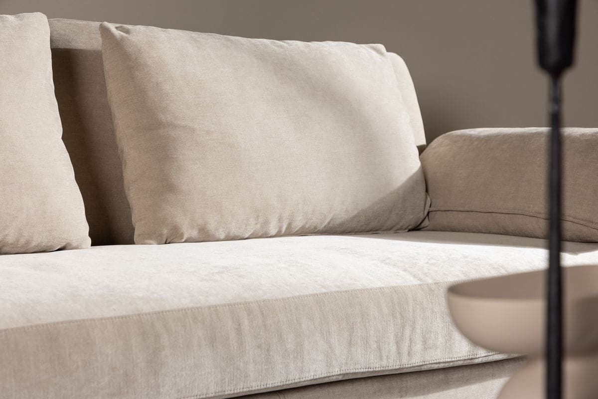 Malva 3. personers Sofa - Lys brun