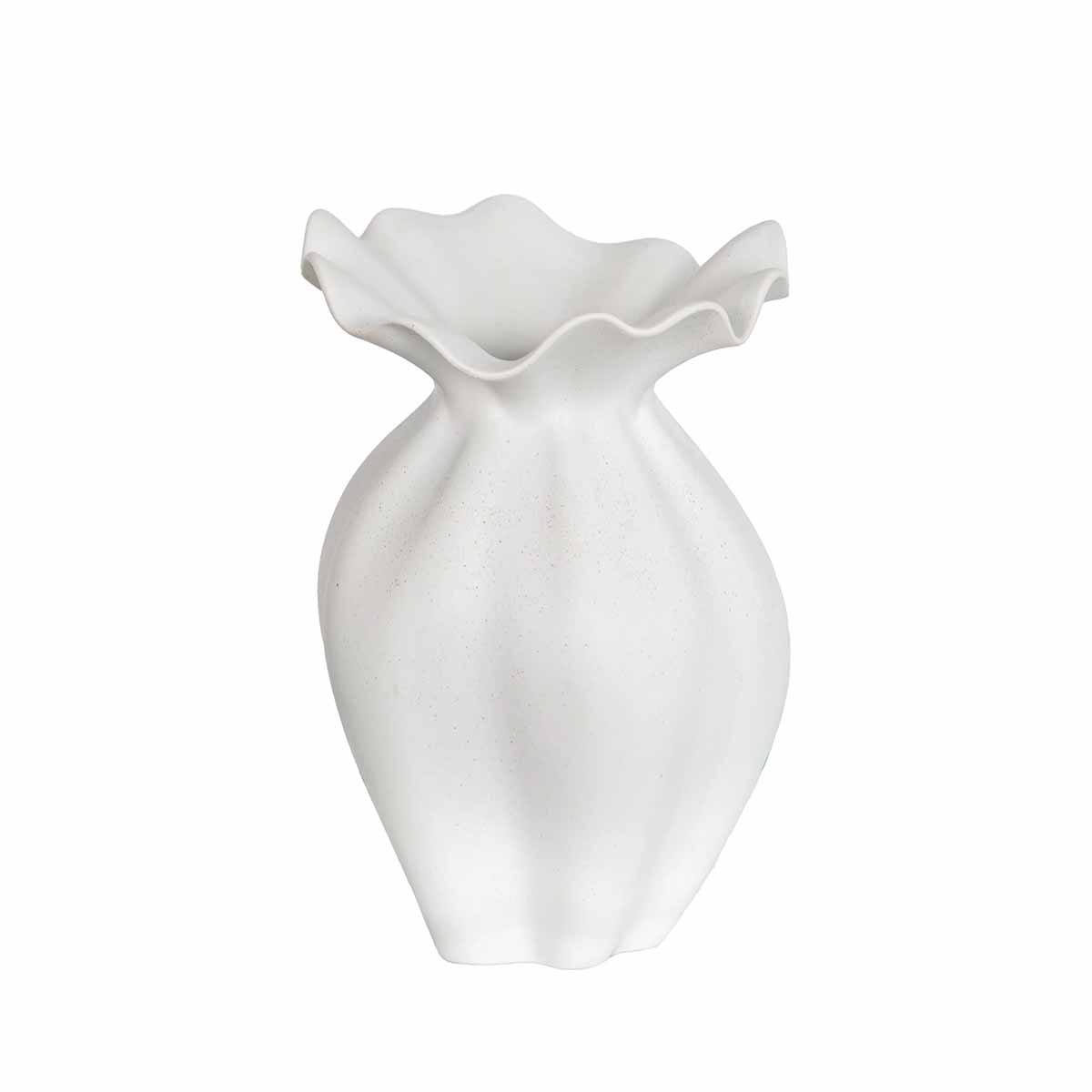 Nellie Vase Lille Off White