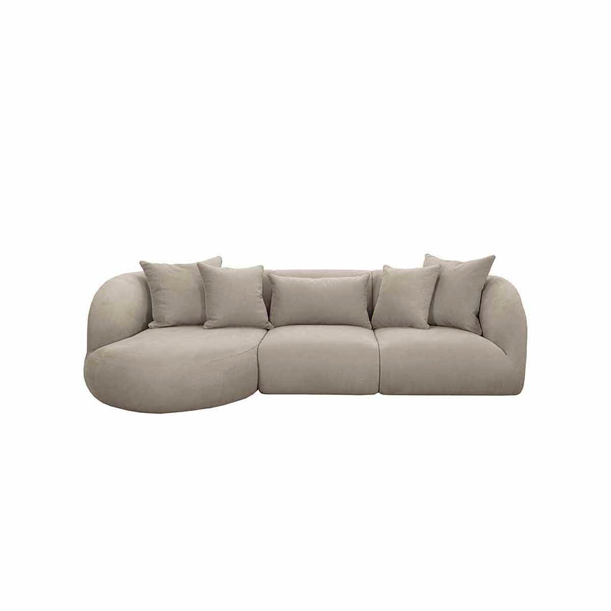 Pebble Sofa Sandstone - Flere Farver - Vælg Opstilling