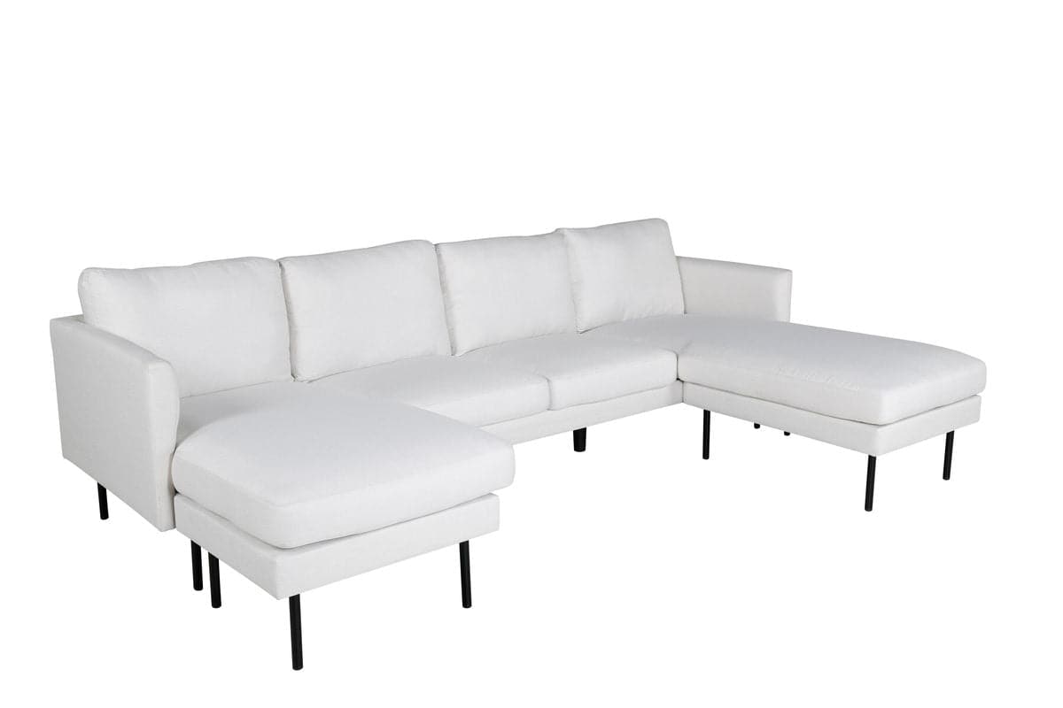 Zoom U-Sofa -Lys Beige