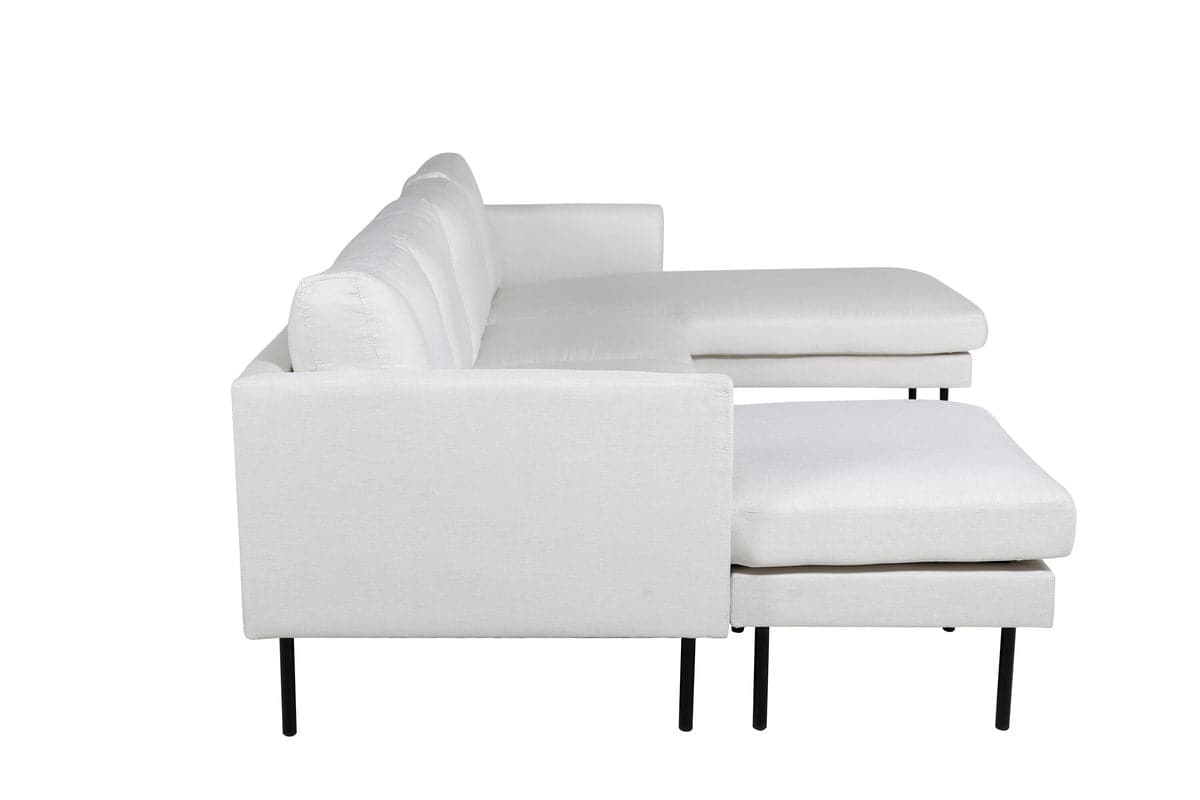 Zoom U-Sofa -Lys Beige