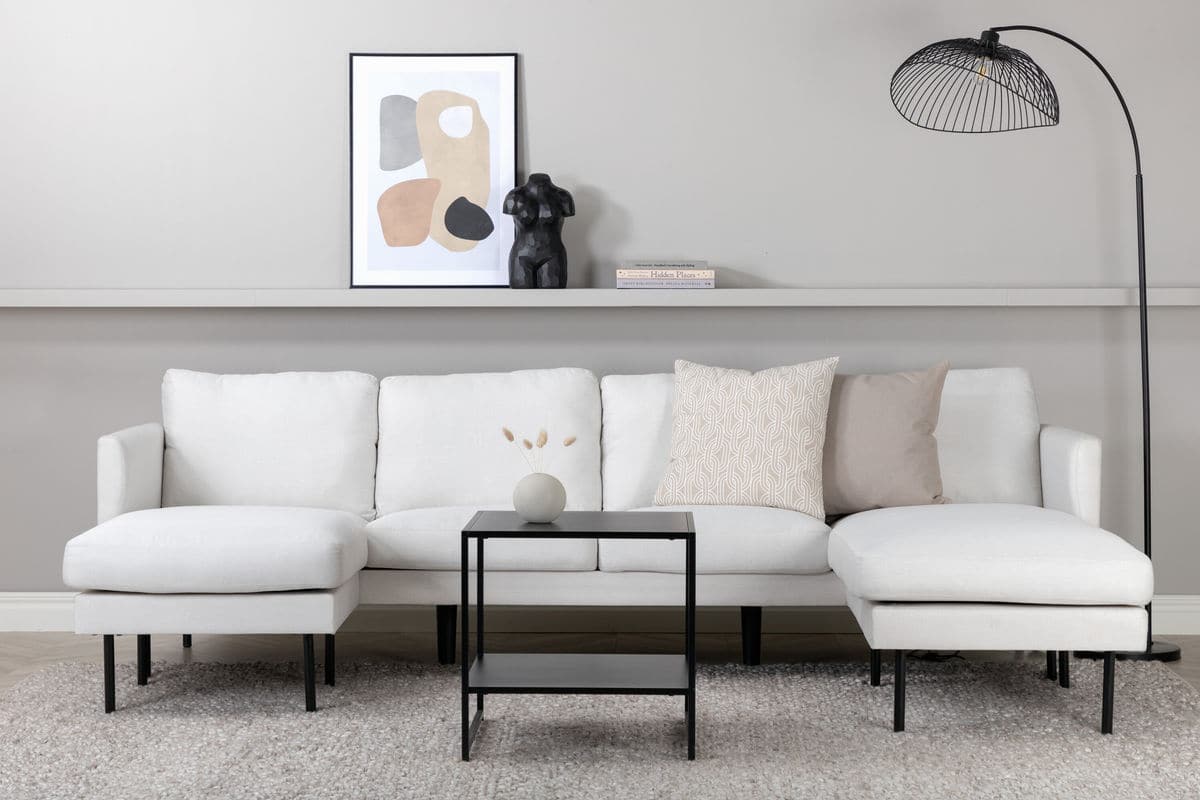 Zoom U-Sofa -Lys Beige