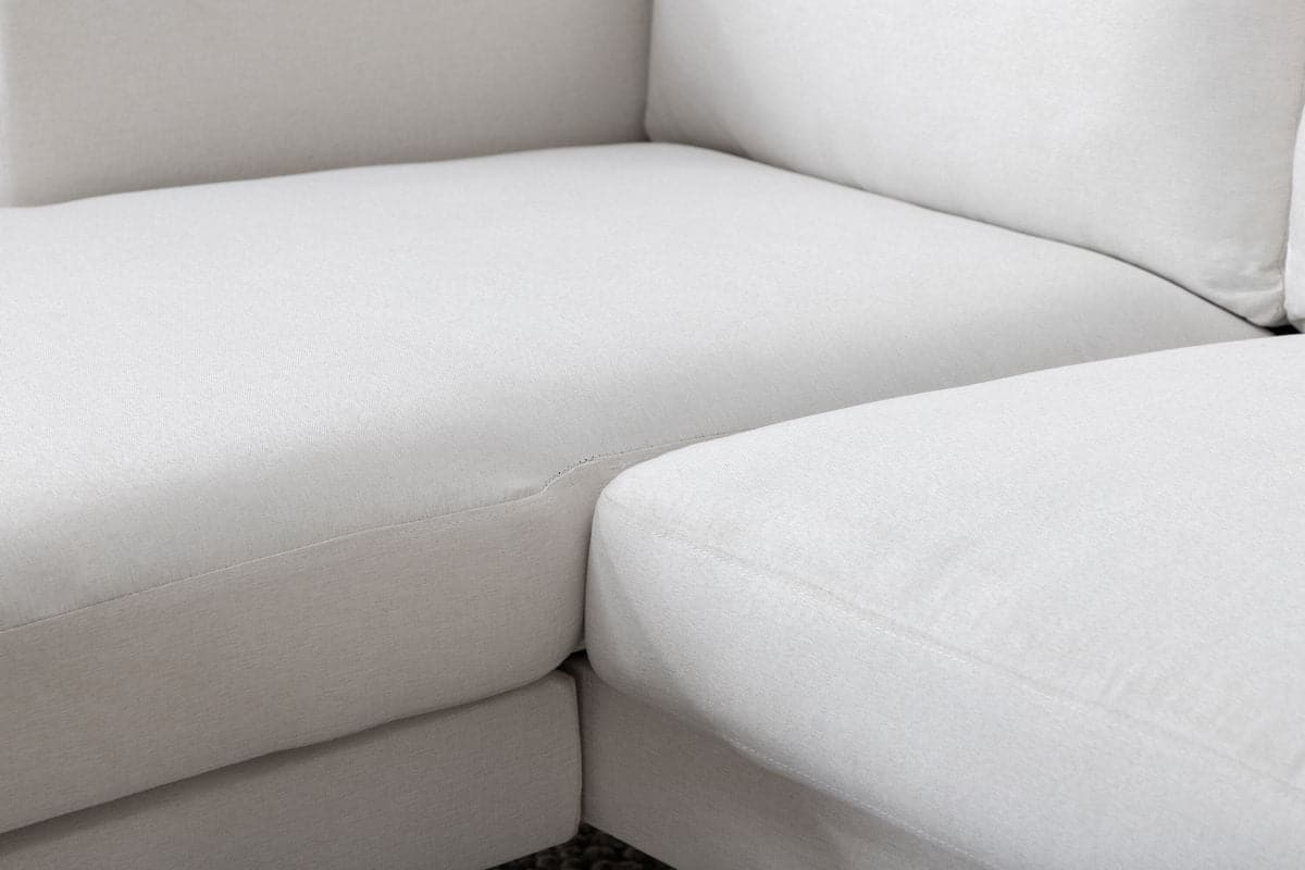 Zoom U-Sofa -Lys Beige