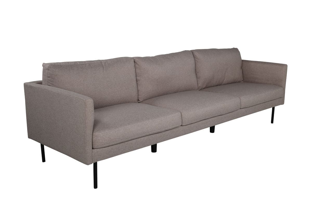 Zoom 3 pers. sofa -Brun