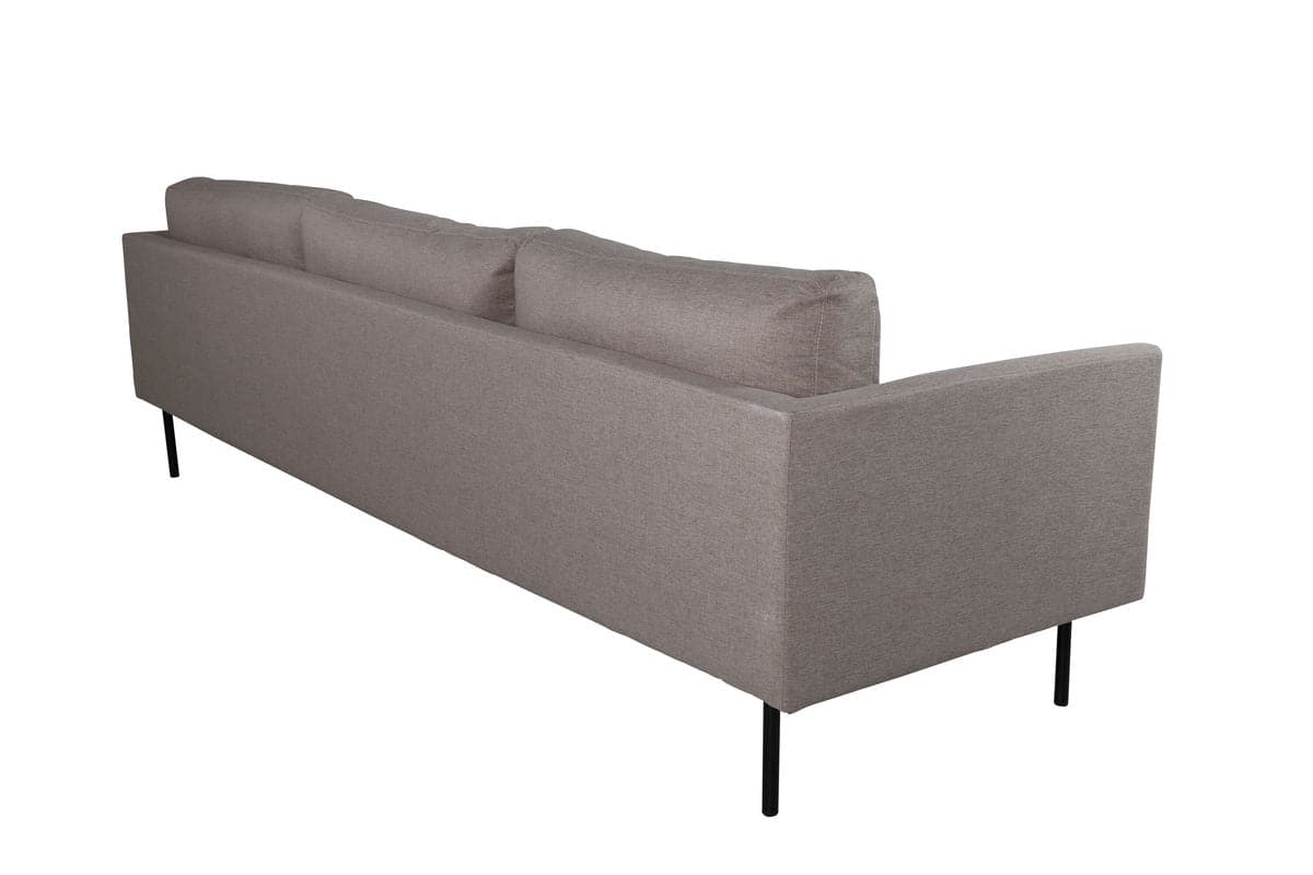 Zoom 3 pers. sofa -Brun