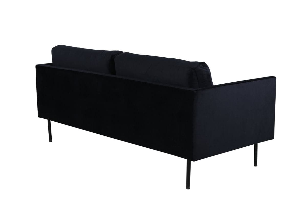 Zoom 2 pers. sofa -Sort Velour