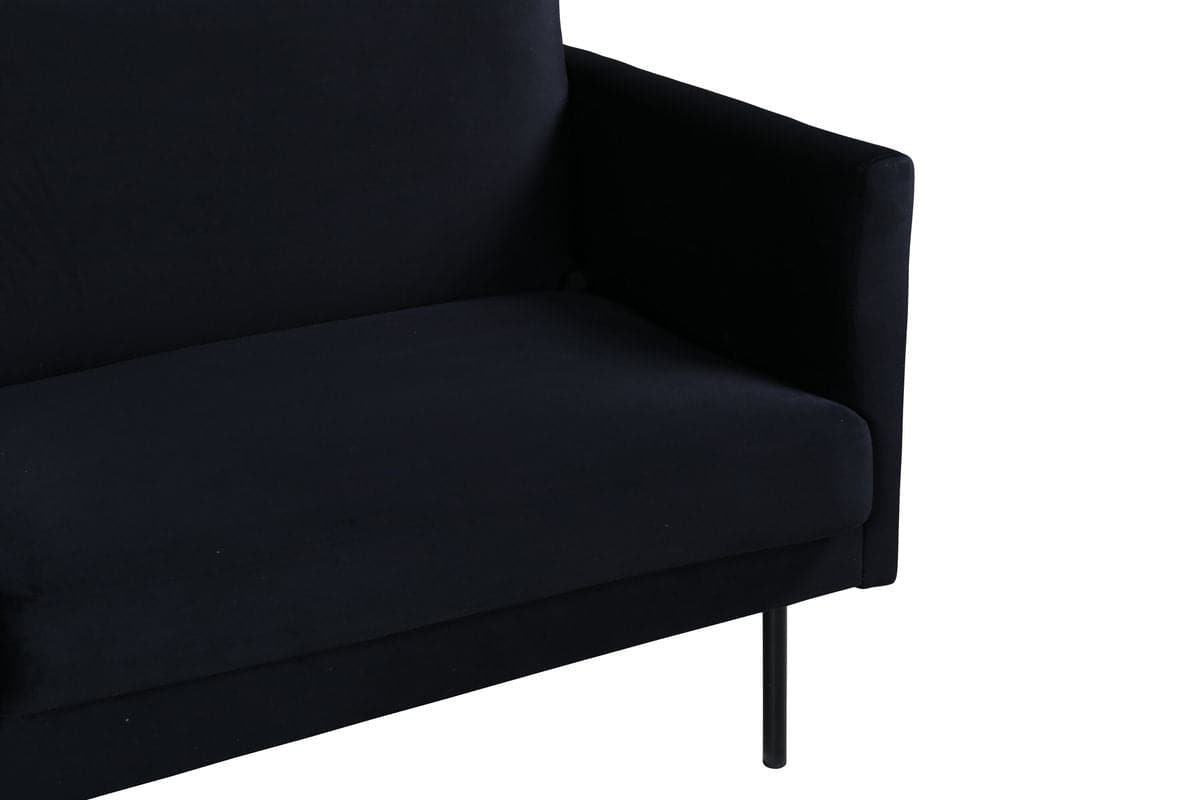 Zoom 2 pers. sofa -Sort Velour