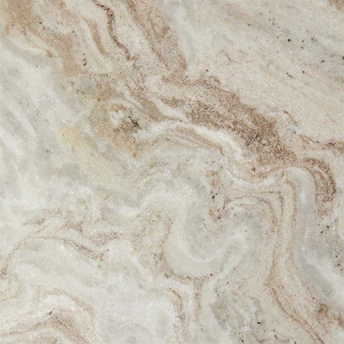 Erie Rundt Sidebord Ø40 - Beige marmor