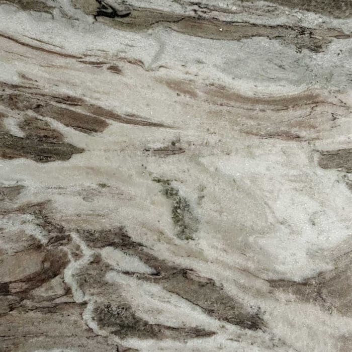Erie Rundt Sofabord Ø75 - Beige marmor