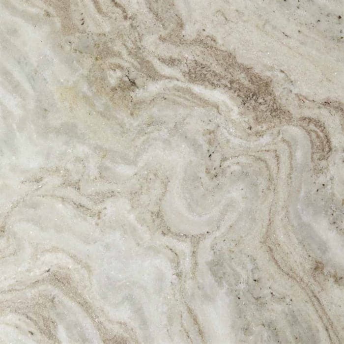 Erie Rundt Spisebord Ø140 cm - Beige marmor