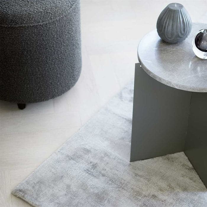 Lilja Marble Side Table - Moon Grey