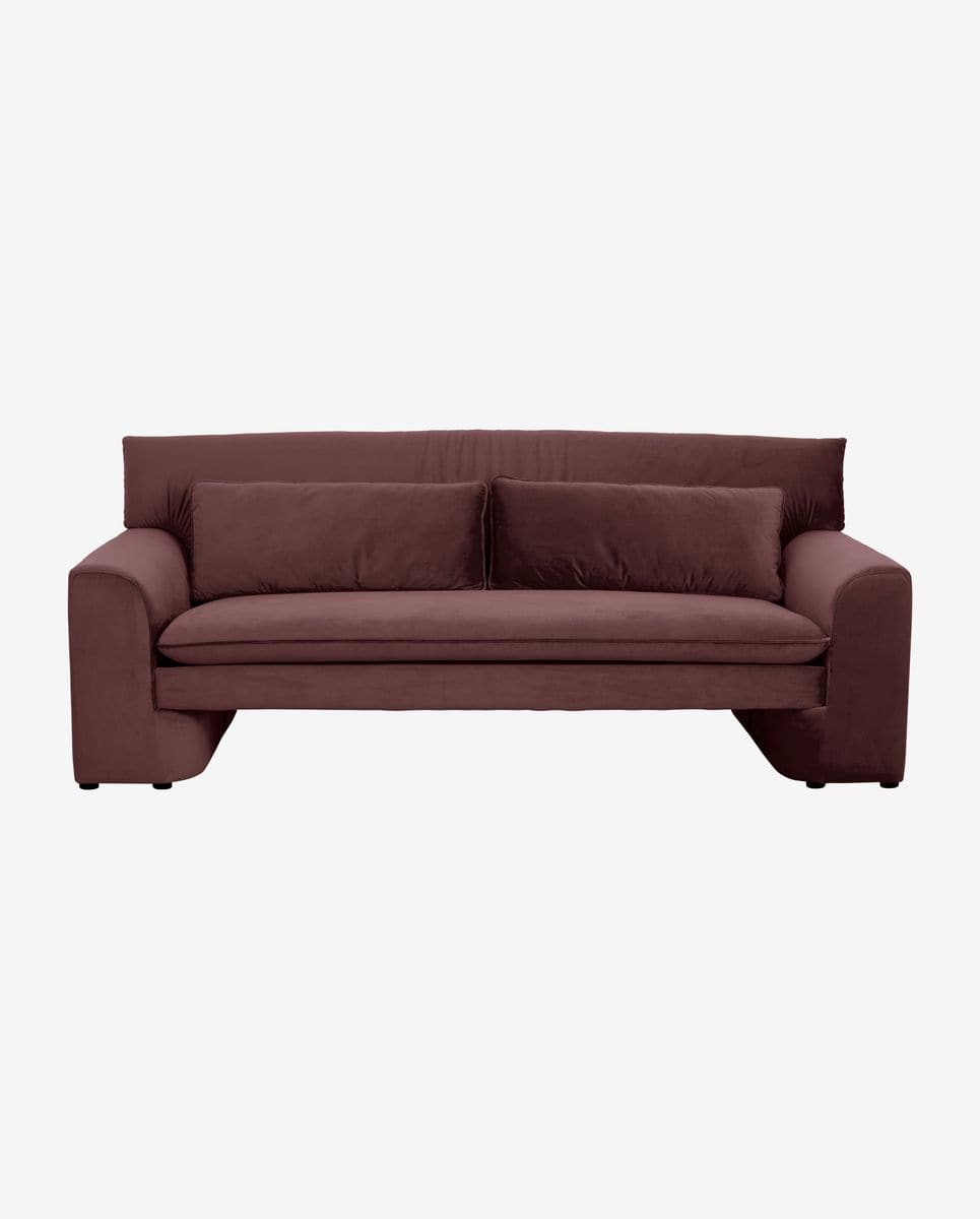 GEO sofa - Burgundy