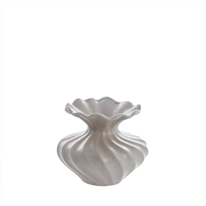 Susille Vase 14 cm - Sandfarvet