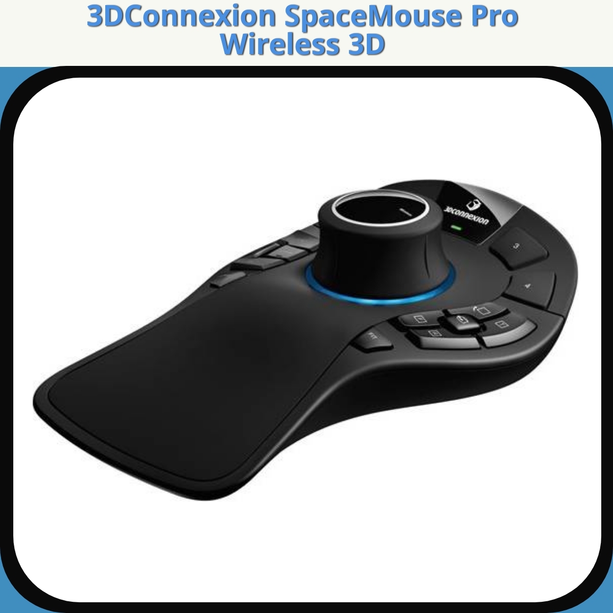 Anmeldelse af 3DConnexion SpaceMouse Pro Wireless 3D