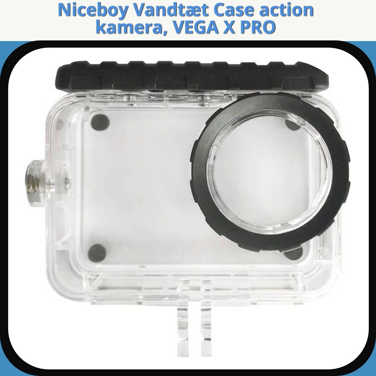 Anmeldelse af Niceboy Vandtæt Case action kamera, VEGA X PRO