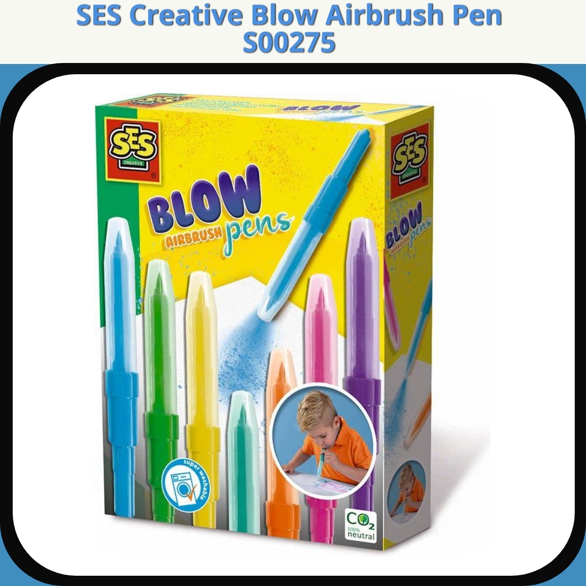 Anmeldelse af SES Creative Blow Airbrush Pen S00275