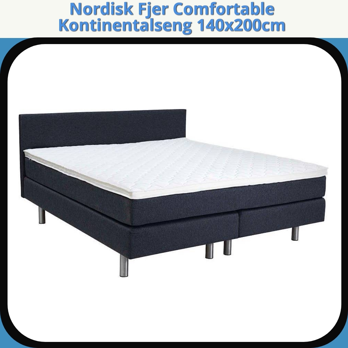 Anmeldelse af Nordisk Fjer Comfortable Kontinentalseng 140x200cm