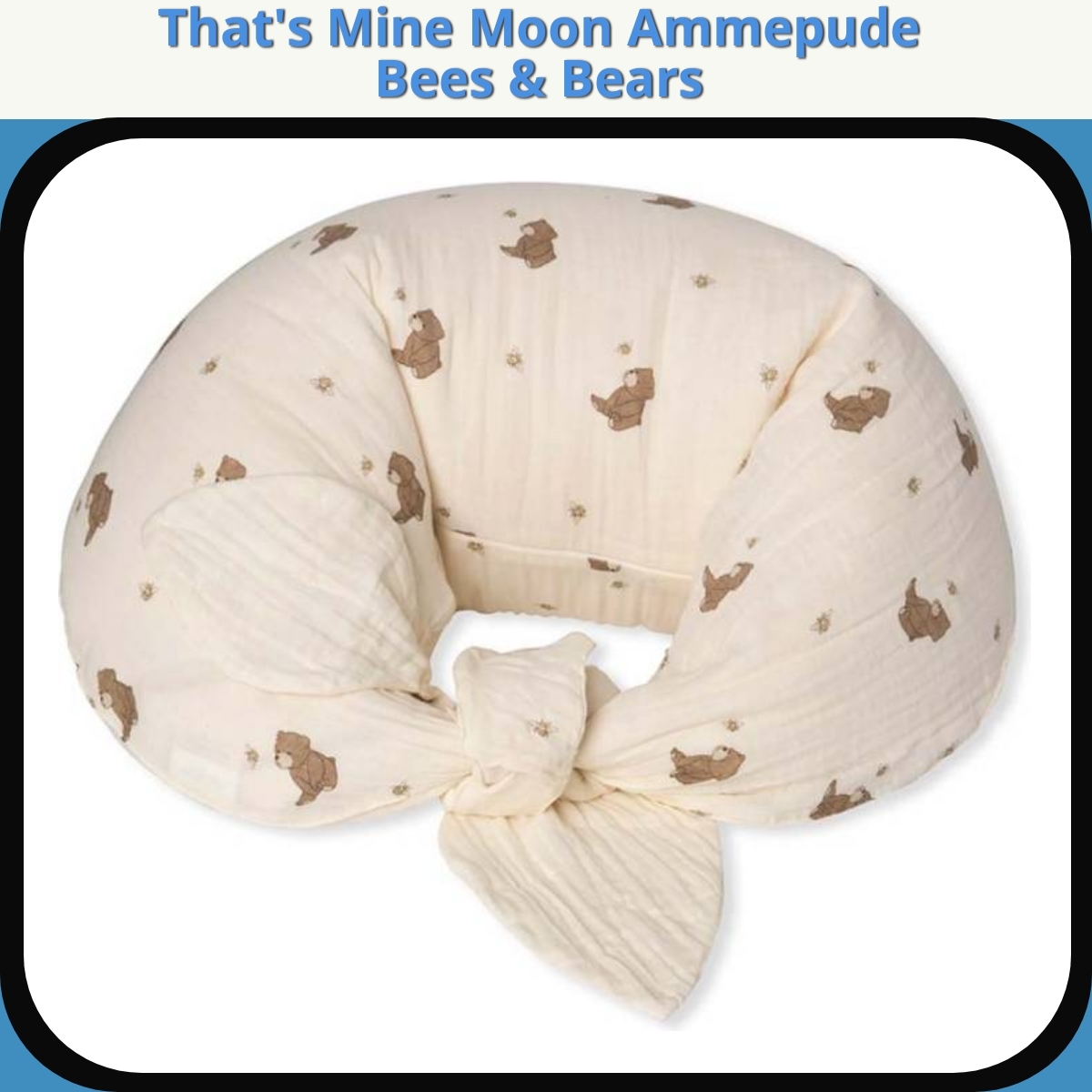 Anmeldelse af That's Mine Moon Ammepude Bees & Bears