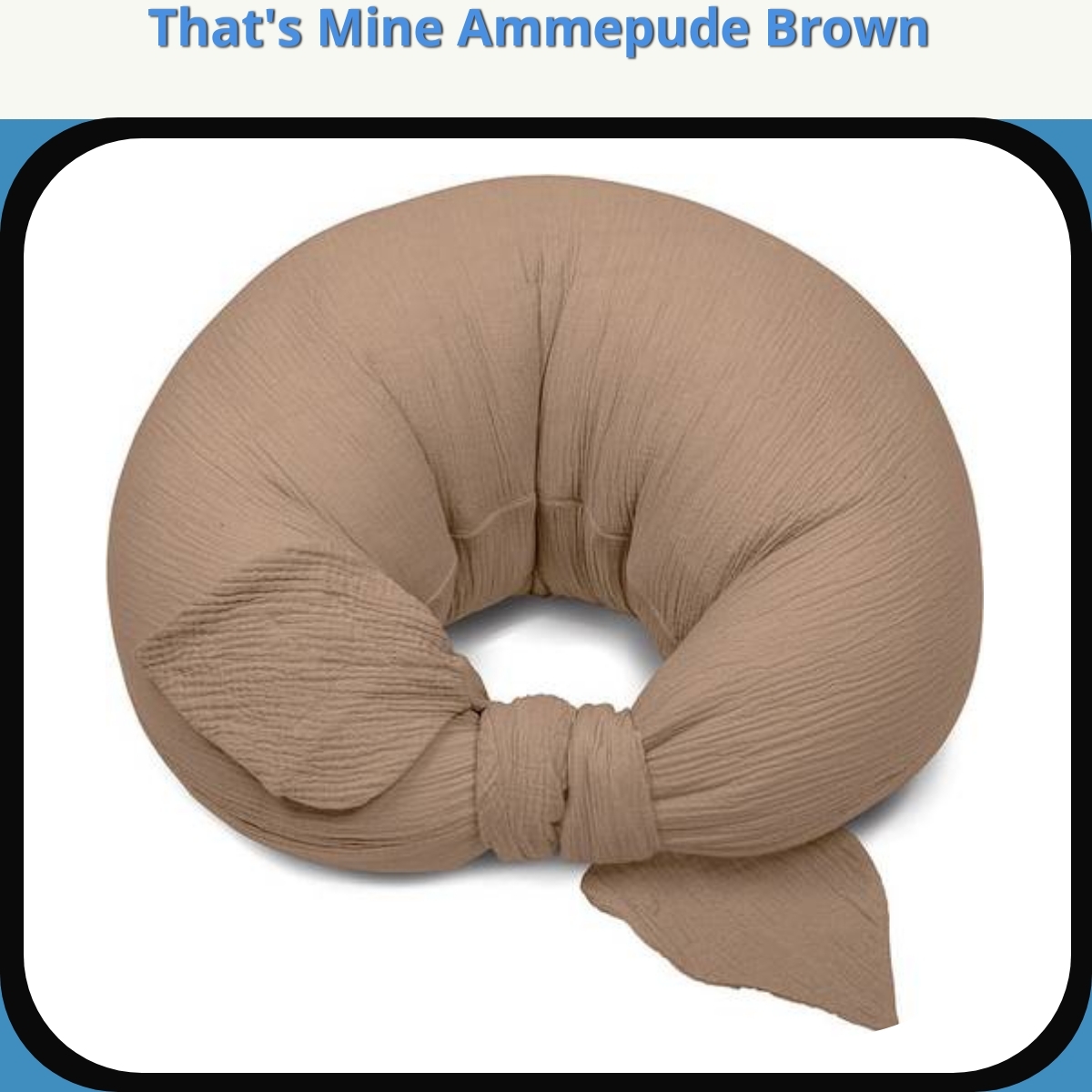 Anmeldelse af That's Mine Ammepude Brown
