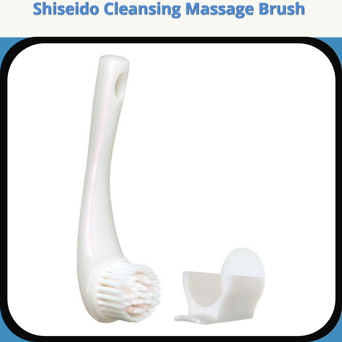 Anmeldelse af Shiseido Cleansing Massage Brush