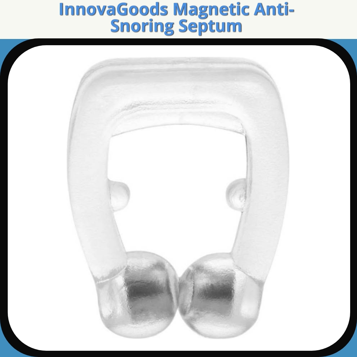 Anmeldelse af InnovaGoods Magnetic Anti-Snoring Septum