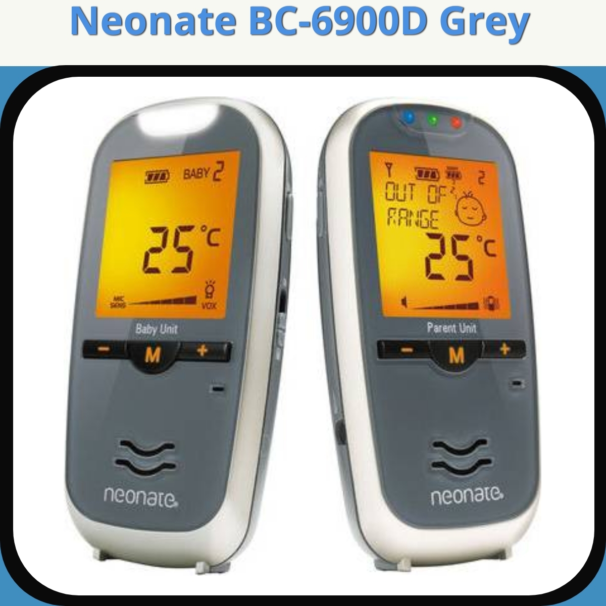 Anmeldelse af Neonate BC-6900D Grey