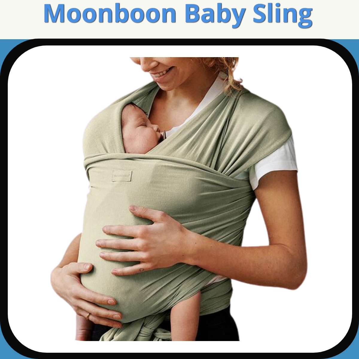 Anmeldelse af Moonboon Baby Sling