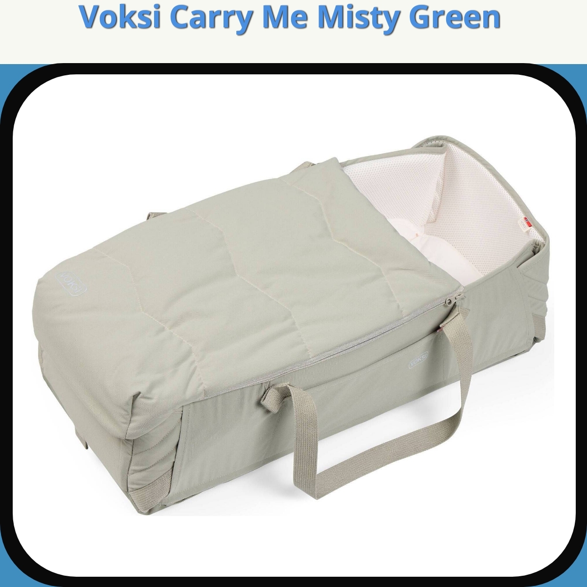 Anmeldelse af Voksi Carry Me Misty Green