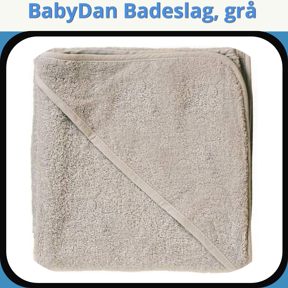 Anmeldelse af BabyDan Badeslag, grå