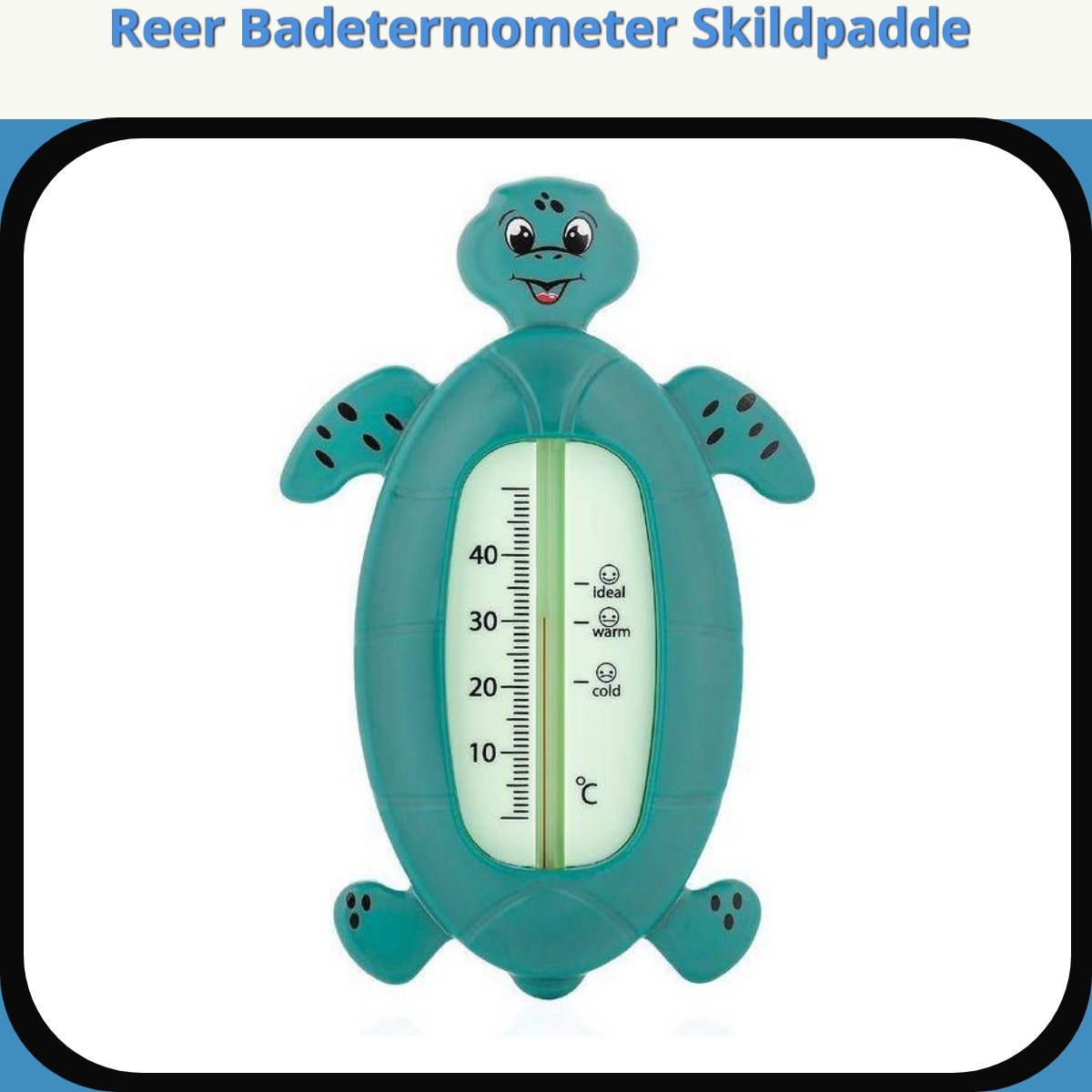 Anmeldelse af Reer Badetermometer Skildpadde