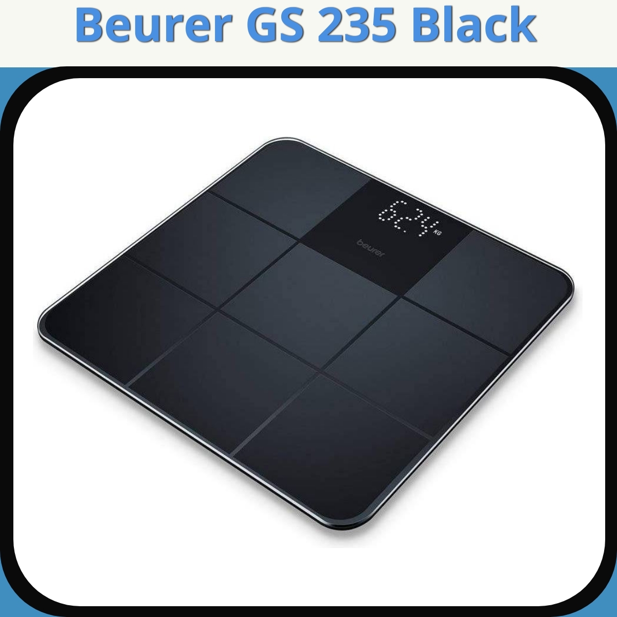 Anmeldelse af Beurer GS 235 Black