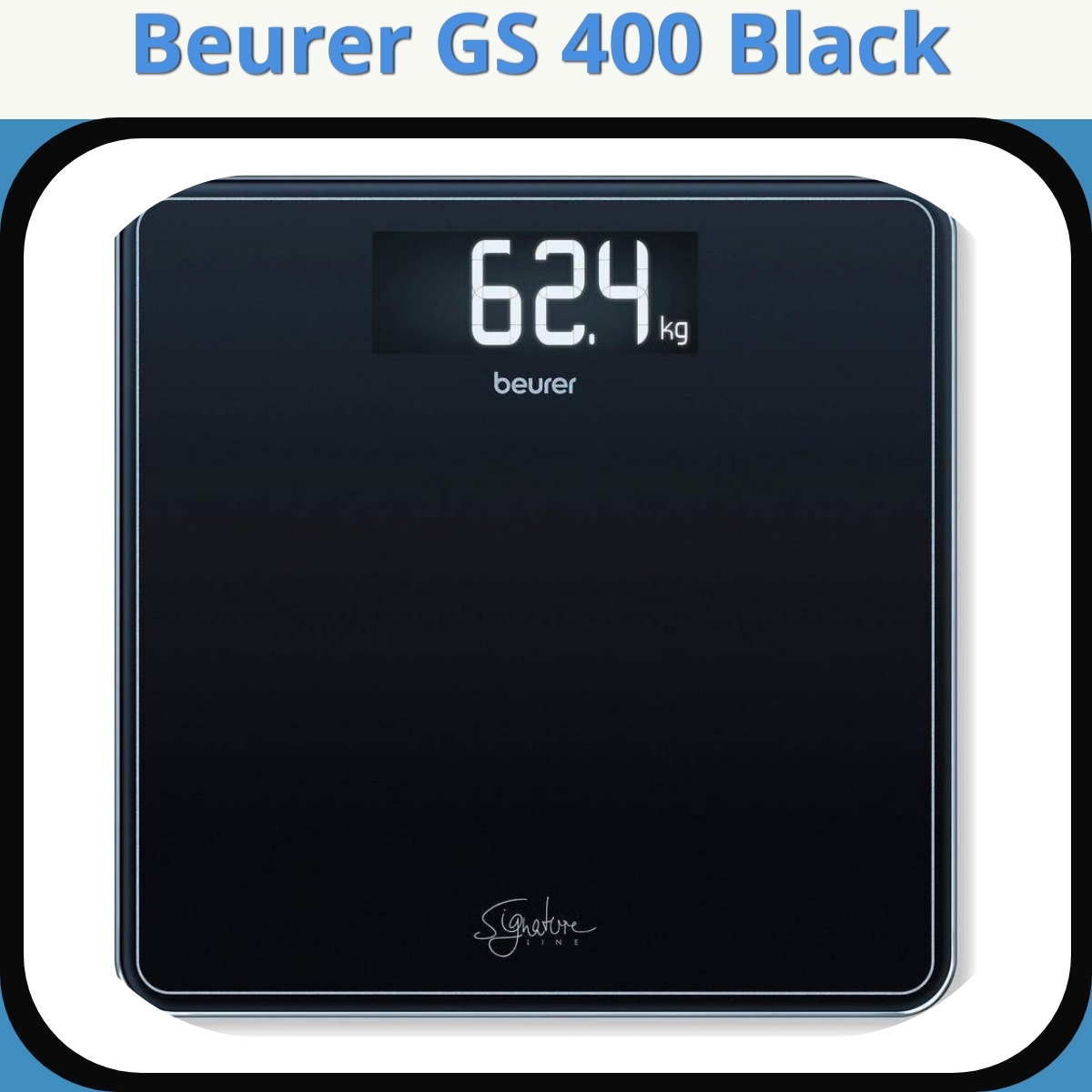 Anmeldelse af Beurer GS 400 Black