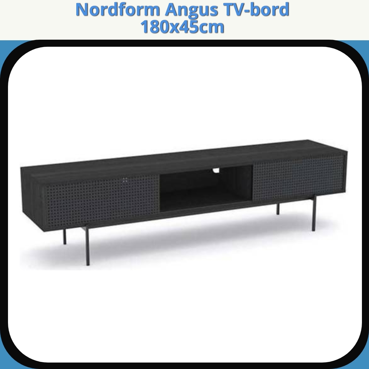 Anmeldelse af Nordform Angus TV-bord 180x45cm