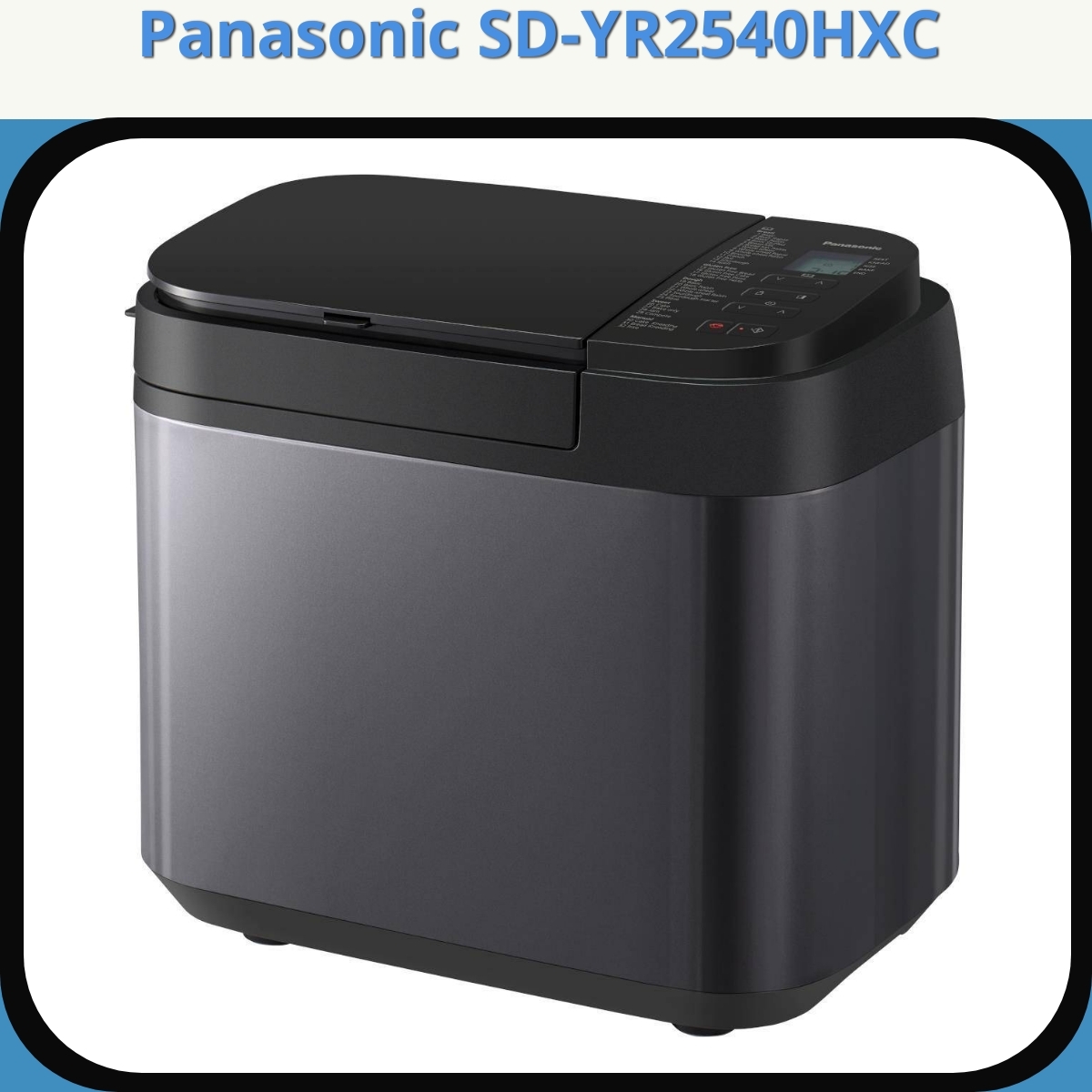 Anmeldelse af Panasonic SD-YR2540HXC