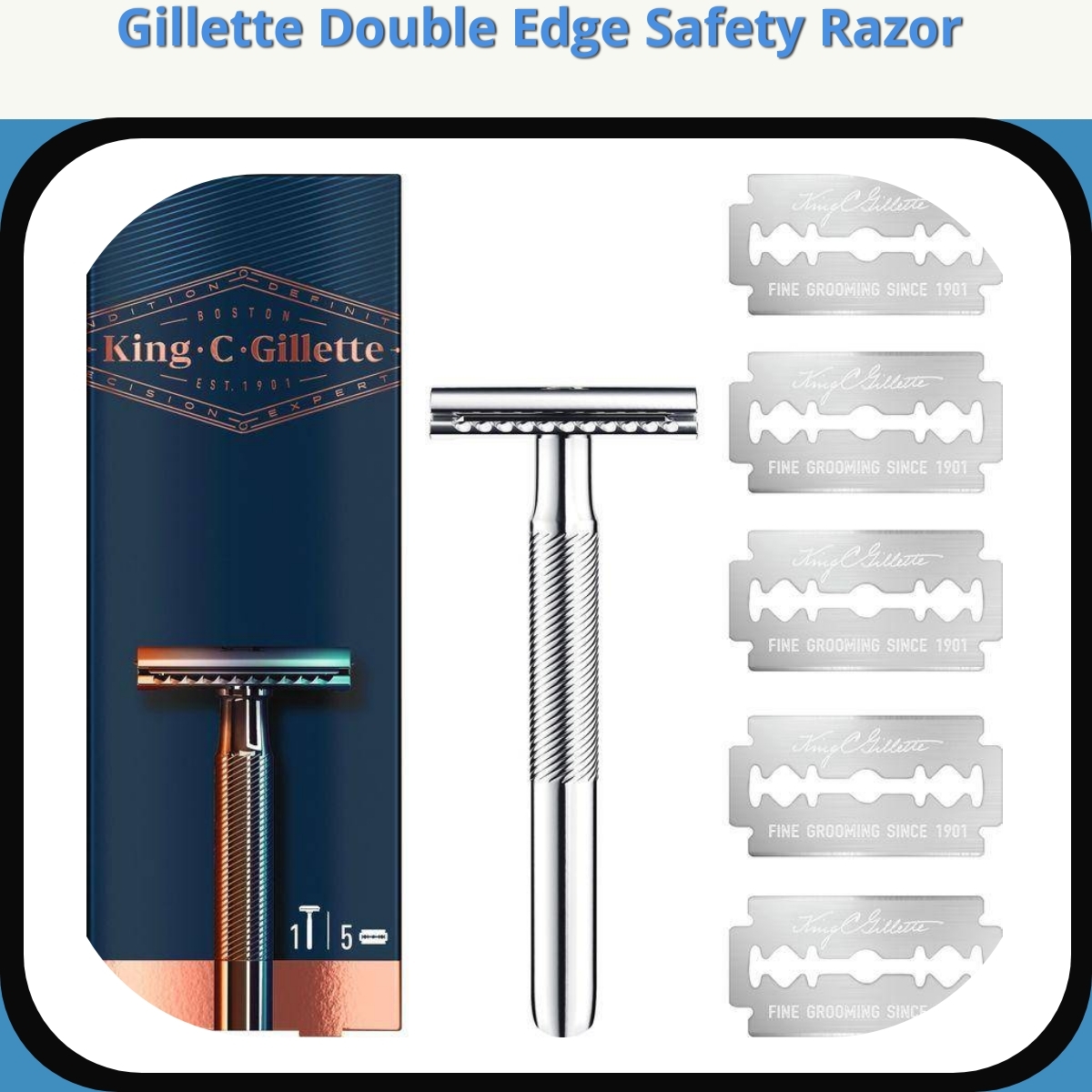 Anmeldelse af Gillette Double Edge Safety Razor