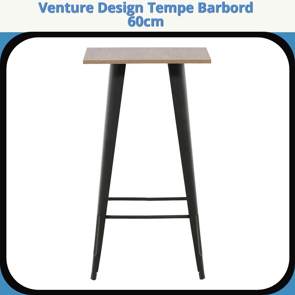 Anmeldelse af Venture Design Tempe Barbord 60cm