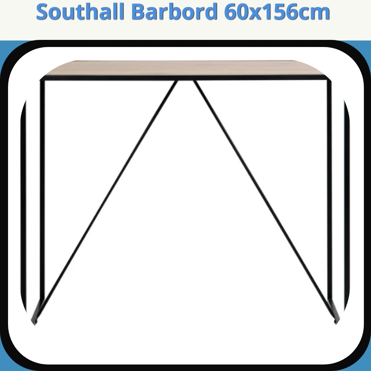 Anmeldelse af Southall Barbord 60x156cm