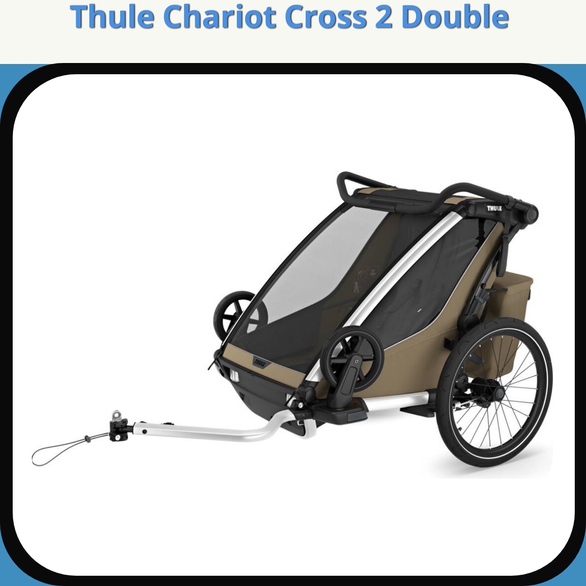 Anmeldelse af Thule Chariot Cross 2 Double